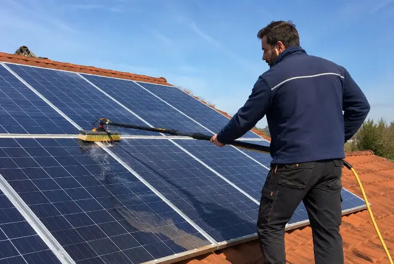 Nettoyage et entretien de panneaux solaires à Janzé